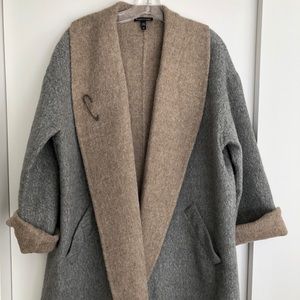 Eileen Fisher wrap coat